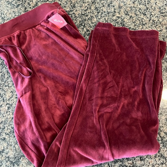 St. John's Bay Pants - NWT St. John’s Bay Velour Pants, 3X